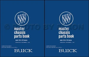 Buick Mechanical Parts Book 1967 1966 1965 1964 1963 1962 1961 Chassis Catalog - Bild 1 von 14