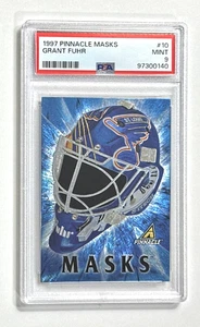 1997 PINNACLE MASKS GRANT FUHR PSA 9 - Picture 1 of 2