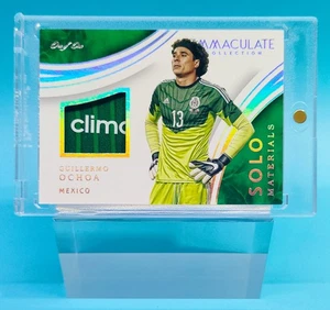 2017 Panini Immaculate Mexico Guillermo Ochoa Solo Materials Patch 1/1 - Picture 1 of 2