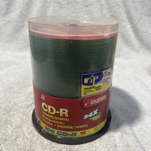 Imation 100 Stück CD-R 700MB/80 Min. - Bild 1 von 2