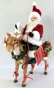 Departamento 56 Posibles Sueños Clothtique Santa Regalo Caballo #6012243 - Imagen 1 de 19