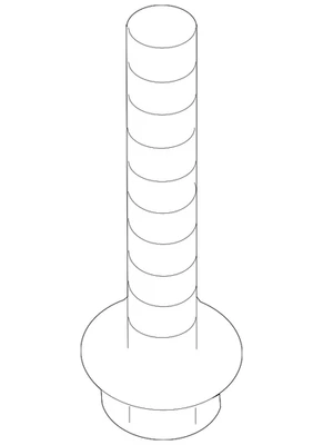 Perno delantero transversal suspensión original Volkswagen WHT-000-846 Foto 1 de 2