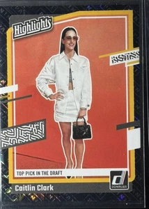 2024 Panini Caitlin Clark Pannini Refractor “Top Pick In The Draft” - Picture 1 of 2