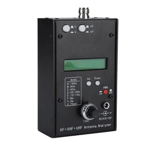 Hf + Vhf + Uhf Antennenanalysator Swr Antennenmessgerät Tester Rf Impedanza DON - Bild 1 von 7