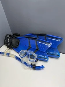 Deep See Aqua Glide Split Fins - Größe L / XL 9-13 - Bild 1 von 5