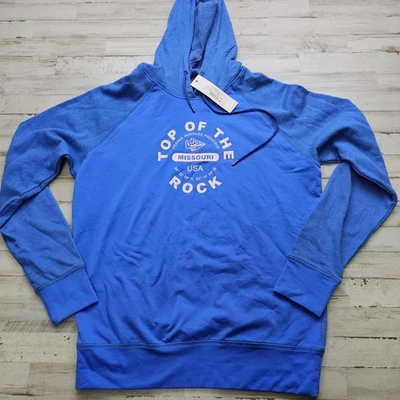TOP OF THE ROCK Ozarks Heritage Preserve Missouri NEW Hoodie Sweatshirt - LG - Image 1 of 4