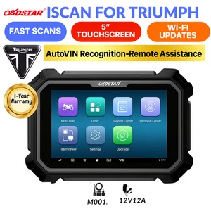 OBDSTAR ISCAN for Triumph Motorcycle Diagnostic Tool ECU Reset & Code Reader - Picture 1 of 6