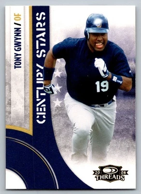 Donruss Threads Century Stars 2008 Tony Gwynn CS-6 Foto 1 de 2