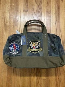 Bolso de Lona Polo Ralph Lauren Tiger Patch Freedom Seekers Stitch Camuflado - Imagen 1 de 11