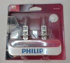 H1VPB2 Philips Set of 2 Headlight Bulbs Lamps Driver & Passenger Side Coupe Pair