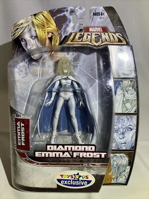 Marvel Legends Diamond Emma Frost  Toys R Us Exclusive Hasbro 2006 NIP NEW! - Image 1 of 4