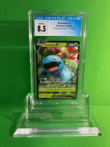 Pokemon 2020 Venusaur V 001/073 Champion's Path CGC 8.5 NM/MINT+ - Picture 1 of 2