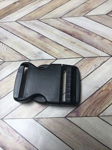 BLACK QUICK RELEASE BUCKLE FOR 1 1/2” WEBBING ~ 2 PACK ~ MIL-SPEC ~ US Mfg - Picture 1 of 5