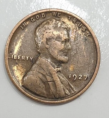 1927 Lincoln Wheat Penny Ddo-Ddr Lamination Error.  - Image 1 of 4