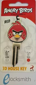 Angry Birds - Red Key Blank - Angry Birds Collectable Suits TE2 GR9 Gainsborough - Picture 1 of 1