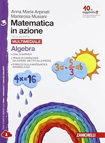matematica in azione 3 (2 tomi) algebra+geometria arpinati/musiani 8808436470 - Immagine 1 di 1