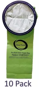 10 sacchetti di ricambio per aspirapolvere Proteam 6 QT Backpack 100431 - Foto 1 di 1