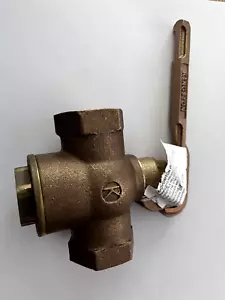KINGSTON 1" Pipe, 400 Max psi, Buna N Disc, Self Closing Control Valve 305A-6-1 - Picture 1 of 2