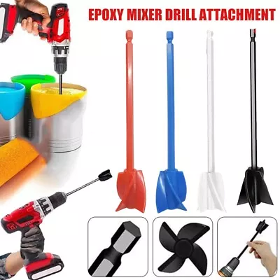 Epoxy Mixer Hybrid Drill Bit Liquids Mixer Paint Drill Replacement Factory • 3.48£