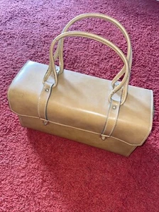 Vintage Handtasche Leder ? Tasche True Vintage Retro Damenhandtasche - Bild 1 von 9