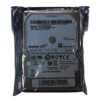 Samsung 750GB ST750LM022 5400RPM SATA 2.5" Laptop HDD Hard Disk Drive - Image 1 of 4