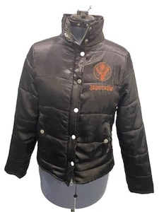 Black Jagermeister Quilted Puffer Winter Coat / Jacket. Size Medieval - Picture 1 of 4