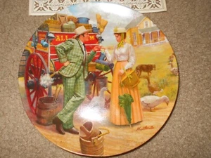 Knowles I Can't Say No Third issue "Oklahoma" Collector's Plate Series con certificado de autenticidad - Imagen 1 de 3