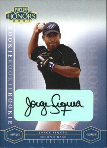 2004 (BLUE JAYS) Playoff Honors Signature Bronze #208 Jorge Sequea