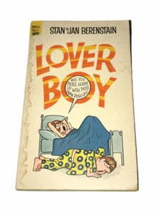 LOVER BOY BY STAN JAN BERENSTAIN DELL 5092 3RD PRINT JUN 1969 PAPERBACK RARE - Picture 1 of 6