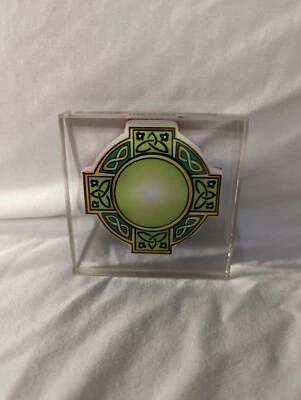 Резиновый штамп Stampabilities 2000 XI1001 кельтский крест на акриле 3X3 дюйма - хорошее состояние - Изображение 1 из 3