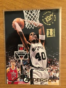1994/5 Stadium Ersttagsausgabe FDI Willie Anderson San Antonio Spurs - Bild 1 von 1