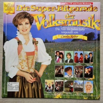 Die Super-Hitparade Der Volksmusik  - Various  - LP  - 1989 - Polystar - Bild 1 von 4