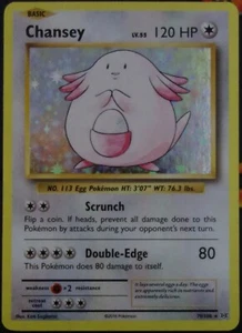 Chansey Holo 70/108 Evolutions Pokemon Card - Foto 1 di 2