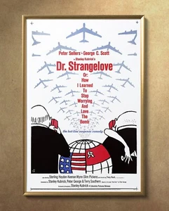 Dr Strangelove 1964 Movie Poster 24"x36" Glossy Unframed 6407 - Picture 1 of 3