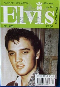 ELVIS PRESLEY MONTHLY MAGAZINE - NUMBER 425 - MAY 1995 - Picture 1 of 1