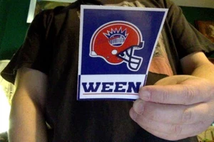 Buffalo Bills Ween Sticker (Rare! 2 people in world have these!) Johnny Williams - Picture 1 of 1