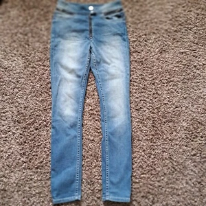 BDG High Rise Twig Ankle Jeans w/fading & Exposed Zipper 27" x 29" - Picture 1 of 8