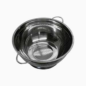 15" Stainless Steel Kitchen Colander Strainer For Washing Rice,Pasta,Small Grain - Picture 1 of 4