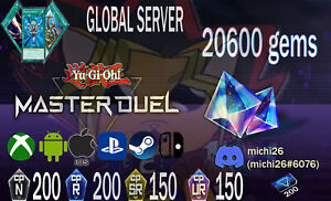 GLOBAL Master duel yugioh  20Kgems