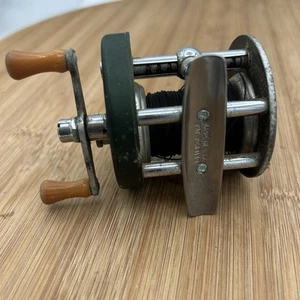 Langley Speedcast Model 530 Green Casting Reel Nice Vintage - Picture 1 of 5