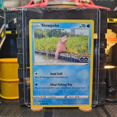 Slowpoke Pokemon Go Pokémon TCG 019/078 Common - Image 1 of 4