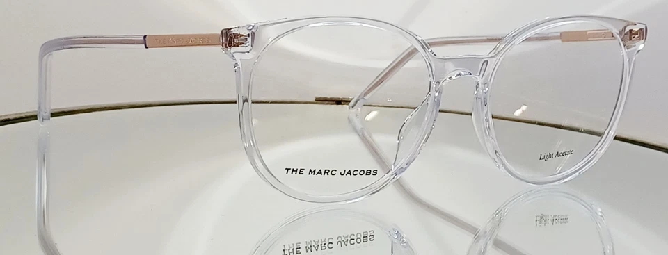 THE MARC JACOBS MARC 511 789 Anteojos LILA TRANSPARENTE Nuevo Plástico 53-18-145 Foto 1 de 4