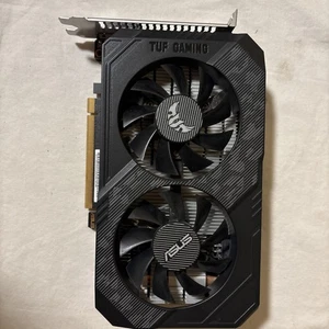 ASUS NVIDIA TUF Gaming GEFORCE  GTX 1660 Super 6GB GDDR6 Graphics Card USED - Picture 1 of 9