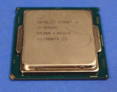 Intel  i7-6700K  6th Gen Core 4.0GHz 4-Core LGA1151 CPU SR2BR - Image 1 of 3