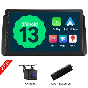 DAB+CAM+Für BMW 3er E46 E46A13 Autoradio Android 13 GPS Navi CarPlay Bluetooth - Bild 1 von 23