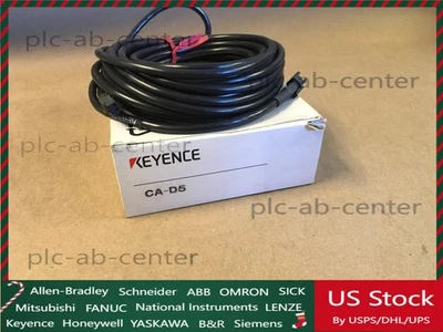 Keyence CA-D5 Illumination 5M Cordset Cable **NEW** (KB)  US Free TAX - Image 1 of 3
