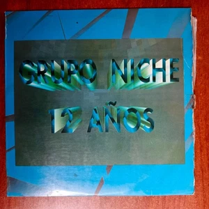 Grupo Niche ‎12 Años - Ana Mile [1993] Vinyl 2xLP Latin Salsa Columbia - Picture 1 of 6