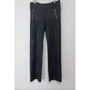 Athleta Delancey Gleam Straight Leg Pants sz L/T sleek athleisure commuter style - Picture 1 of 5