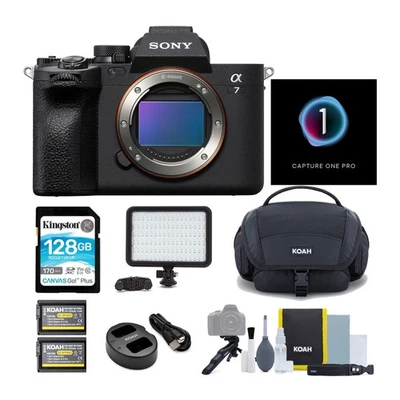 Sony Alpha a7IV Mirrorless Digital Camera Capture One Pro Bundle Vlogger PRO - Image 1 of 4