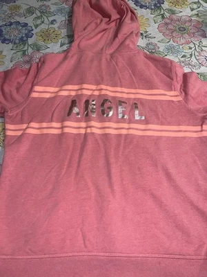 Chaqueta Victoria Secret ROSA Talla Grande Mega Bling Perro Lentejuelas Forrada de Piel Sintética Y2K Foto 1 de 4